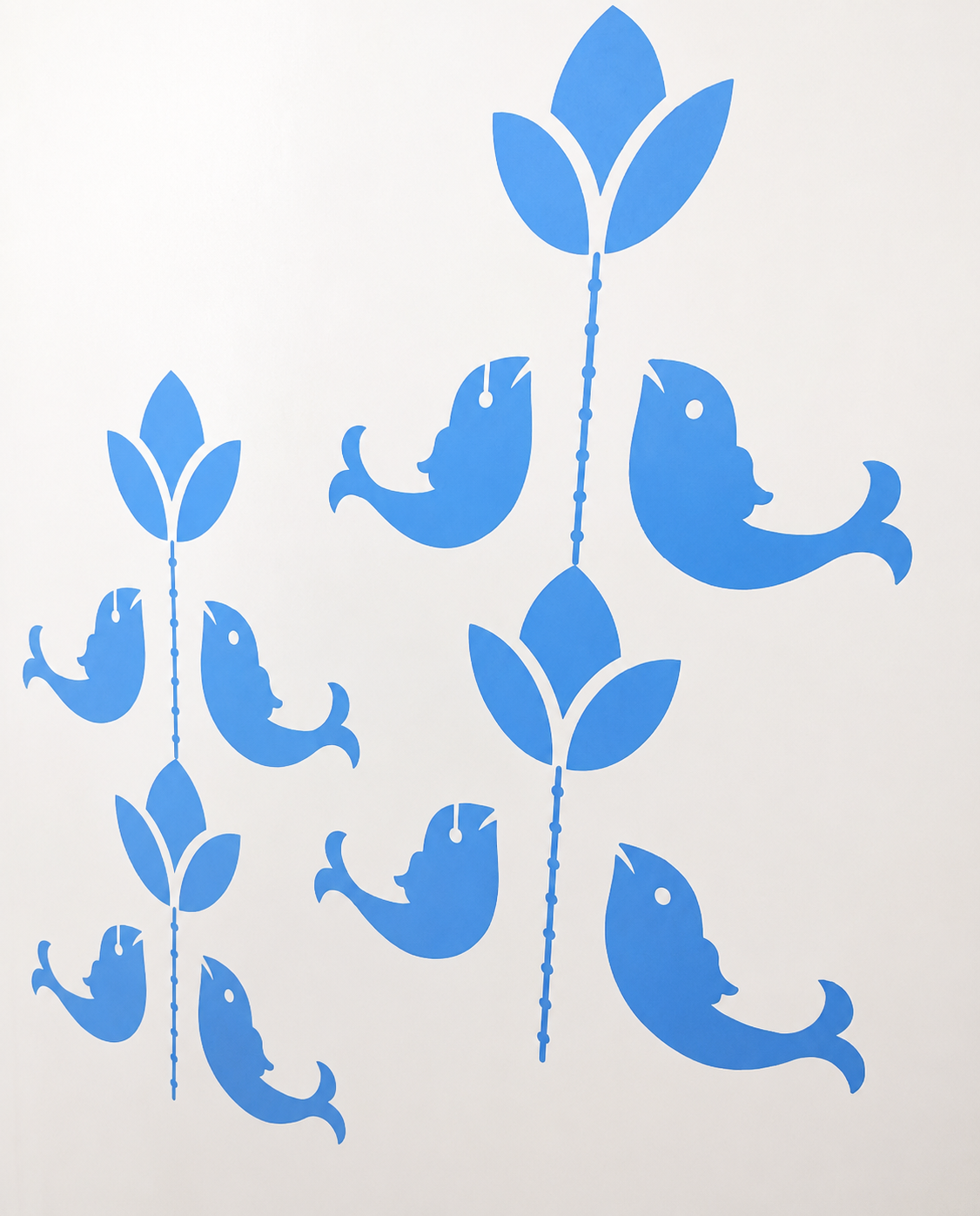 Asian Paints stencil design working 1